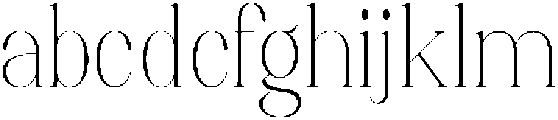 Axerifa Thin otf (100) FONT