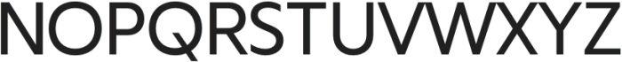 Aximo Pro Regular otf (400) Font UPPERCASE