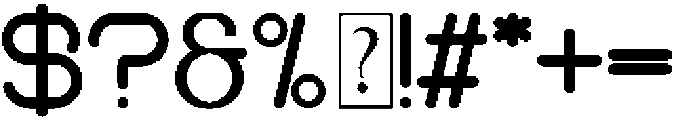 Axion otf (400) Font OTHER CHARS