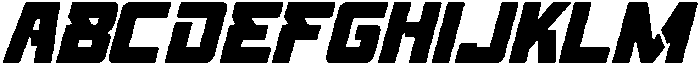 Axzer Sports Italic otf (400) Font UPPERCASE