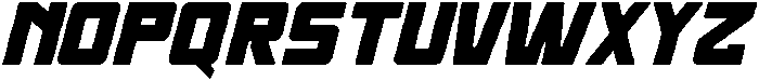 Axzer Sports Italic otf (400) Font LOWERCASE