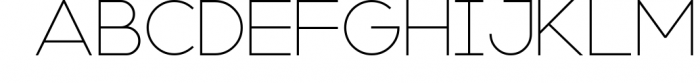 Axon | Minimalist Sans Serif Family 1 Font UPPERCASE