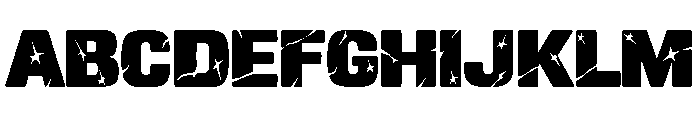 Axeblast Personal Use Only Reg Font UPPERCASE