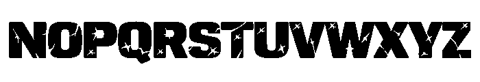 Axeblast Personal Use Only Reg Font UPPERCASE