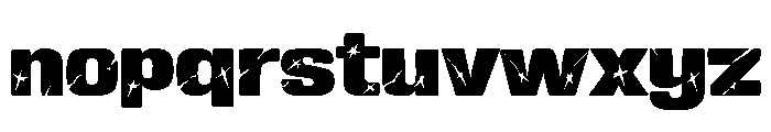 Axeblast Personal Use Only Reg Font LOWERCASE