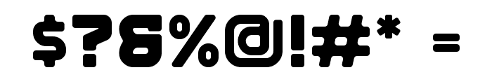 Axera Round Font OTHER CHARS