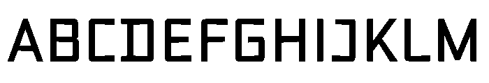 Axial Caps Medium Font UPPERCASE