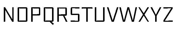 Axial Caps Regular Font UPPERCASE