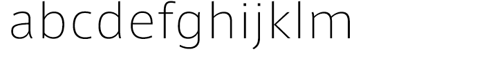 AXIS Font Japanese Basic Extralight Font LOWERCASE