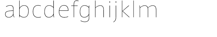 AXIS Font Japanese Basic Ultralight Font LOWERCASE