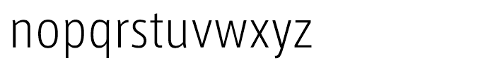 AXIS Font Japanese Condensed Light Font LOWERCASE