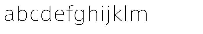 AXIS Font Japanese Pro N Extra Light Font LOWERCASE