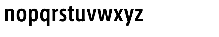 AXIS Font Latin Condensed Bold Font LOWERCASE