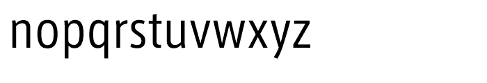 AXIS Font Latin Condensed Regular Font LOWERCASE