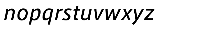 AXIS Font Latin Medium Italic Font LOWERCASE