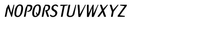 Axiom Semibold Oblique Font UPPERCASE