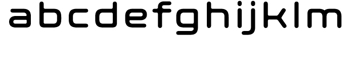 Axion RND Regular Font LOWERCASE