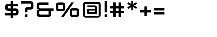 Axion RX-14 Regular Font OTHER CHARS