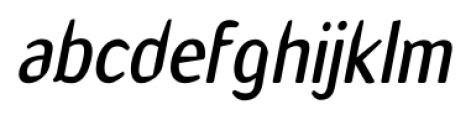 Axiom SemiBold Italic Font LOWERCASE