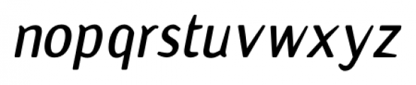 Axiom SemiBold Italic Font LOWERCASE
