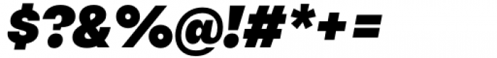 Axalp Grotesk Black Italic Font OTHER CHARS