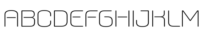 Axaxax Thin Font UPPERCASE