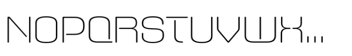 Axaxax Thin Font UPPERCASE