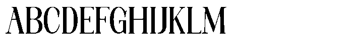 Axerifa Black Semi Condensed Font UPPERCASE