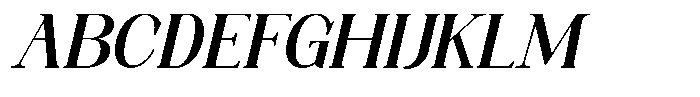 Axerifa Black Semi Expanded Italic Font UPPERCASE