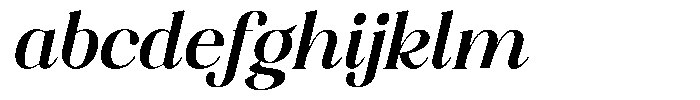 Axerifa Black Semi Expanded Italic FONT