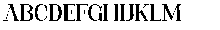 Axerifa Black Semi Expanded Font UPPERCASE