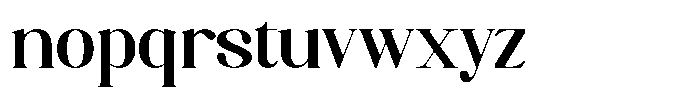 Axerifa Black Semi Expanded Font LOWERCASE