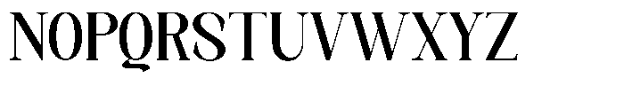 Axerifa Black Font UPPERCASE