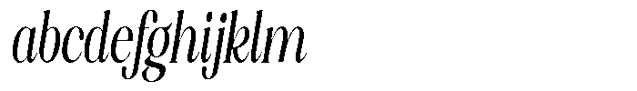Axerifa Bold Condensed Italic FONT