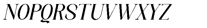 Axerifa Bold Italic Font UPPERCASE