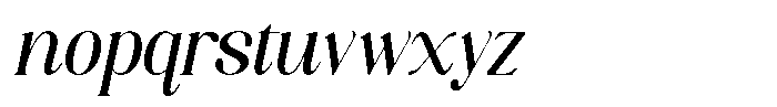Axerifa Bold Italic Font LOWERCASE
