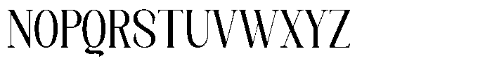 Axerifa Bold Semi Condensed Font UPPERCASE