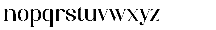 Axerifa Bold Semi Expanded Font LOWERCASE