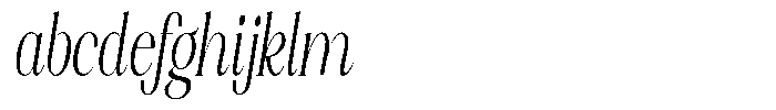 Axerifa Condensed Italic FONT