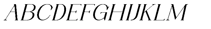 Axerifa Expanded Italic Font UPPERCASE