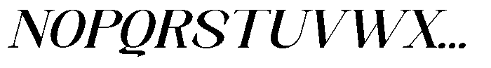 Axerifa Extra Bold Expanded Italic Font UPPERCASE