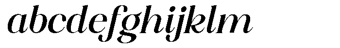 Axerifa Extra Bold Semi Expanded Italic FONT