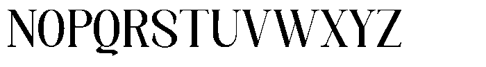 Axerifa Extra Bold Font UPPERCASE