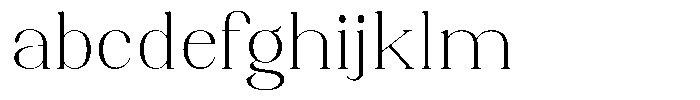 Axerifa Extra Light Expanded FONT