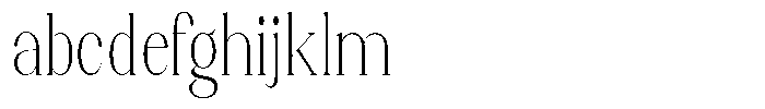 Axerifa Extra Light Semi Condensed FONT