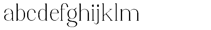 Axerifa Extra Light Semi Expanded FONT