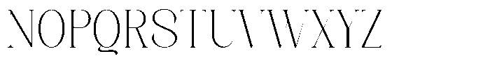 Axerifa Extra Light Font UPPERCASE