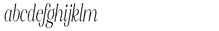 Axerifa Light Condensed Italic FONT