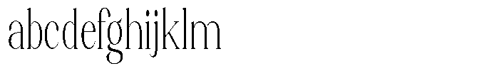 Axerifa Light Condensed FONT