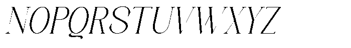 Axerifa Light Italic Font UPPERCASE